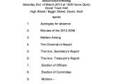 2013 AGM Agenda