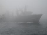 Fog dashes dreams in the English Channel